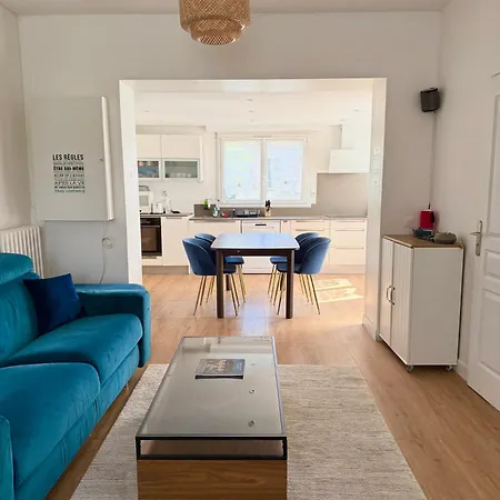 בית נופש Maison 120 M, 5 , Jardin, Parking, 15min De Paris *